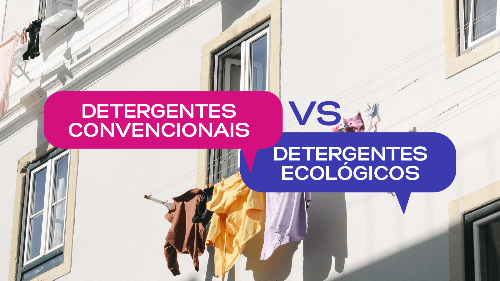 Conventional Detergents VS Ecological Detergents
